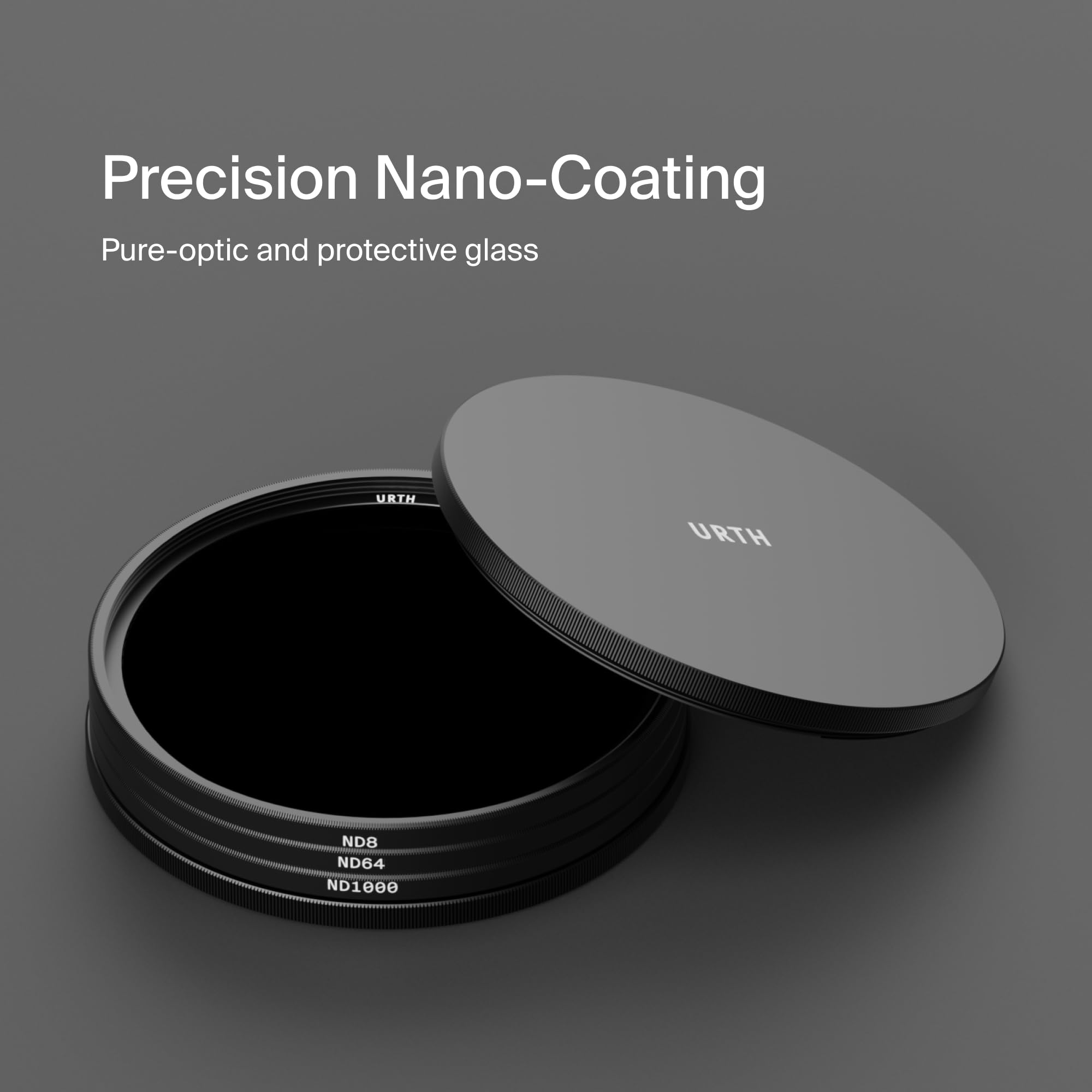Urth Urth 95mm 3-in-1 Lens Filter Kit: ND8, ND64, ND1000 - Ultra-Slim, 20-Layer Nano-Coated Camera Filters - View 3 of 9