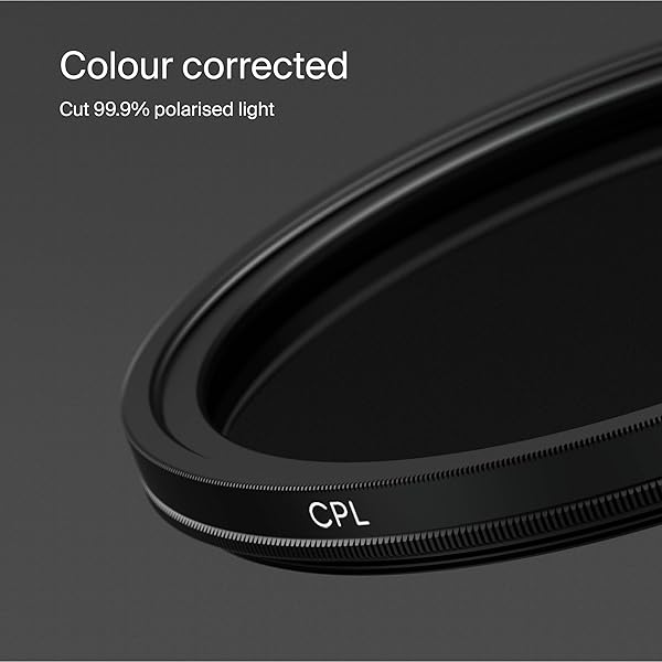 Urth Urth 52mm Circular Polarizing Lens Filter - Slim, Multi-Coated Design for Enhanced Camera Polarization - View 6 of 9