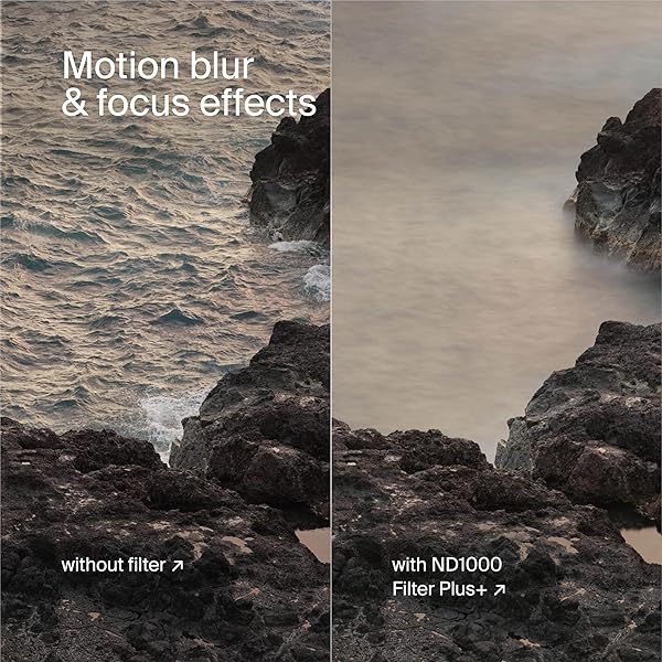 Urth Urth 58mm ND1000 10 Stop Lens Filter 20 Layer Nano Coated Ultra Slim Neutral Density Camera Exposure Filter - View 8 of 9