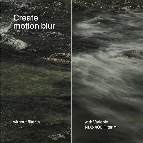 Urth Urth 67mm ND2-400 Variable ND Lens Filter - Ultra-Slim, 1-8.6 Stop Range for Stunning Photography - View 8 of 9