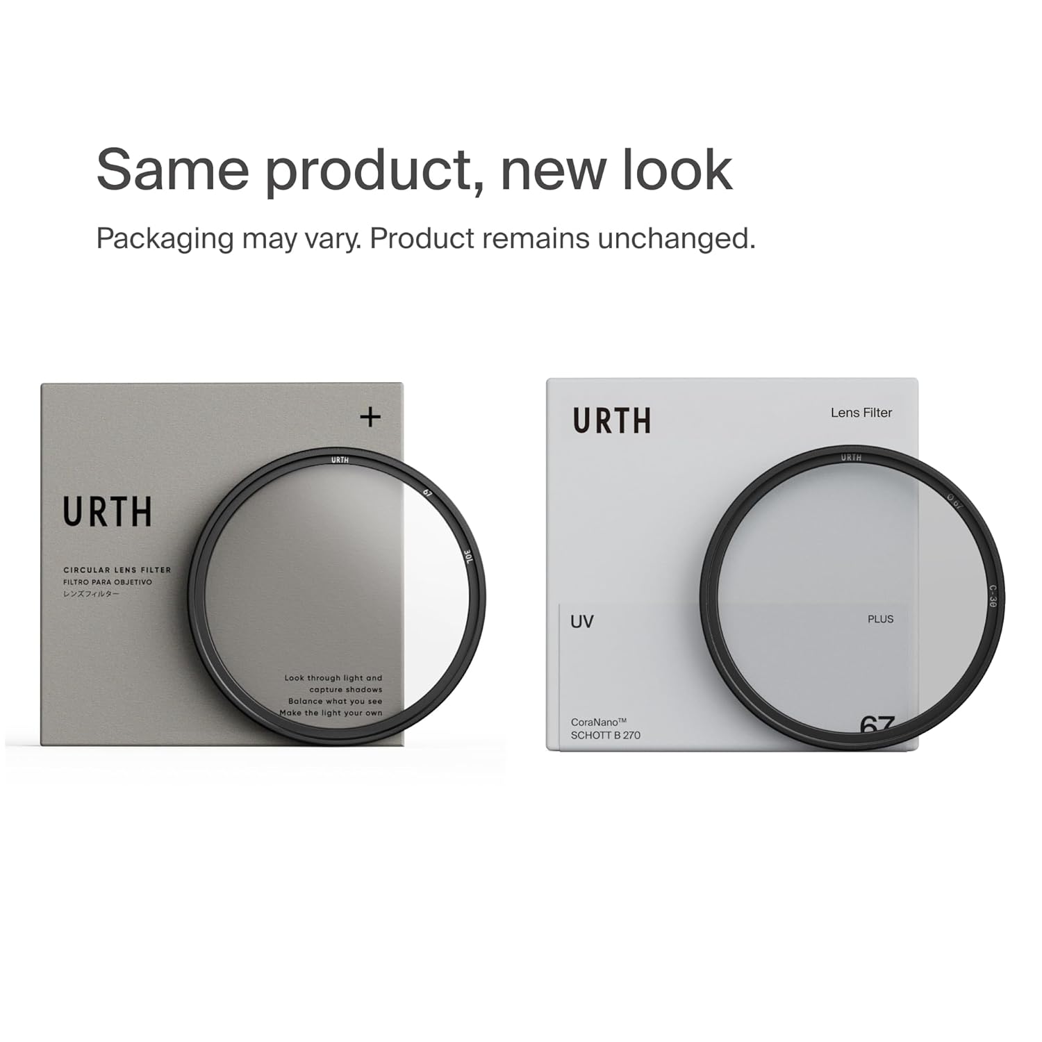 Urth Urth 82mm ND8 3 Stop Lens Filter 20 Layer Nano Coated Ultra Slim Neutral Density Camera Exposure Filter - View 2 of 9