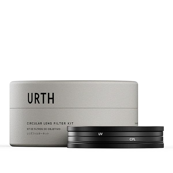 Urth Urth 49mm 2-in-1 Lens Filter Kit UV Circular Polarizing Multi-Coated Optical Glass Ultra-Slim Camera Lens Filters - View 2 of 10