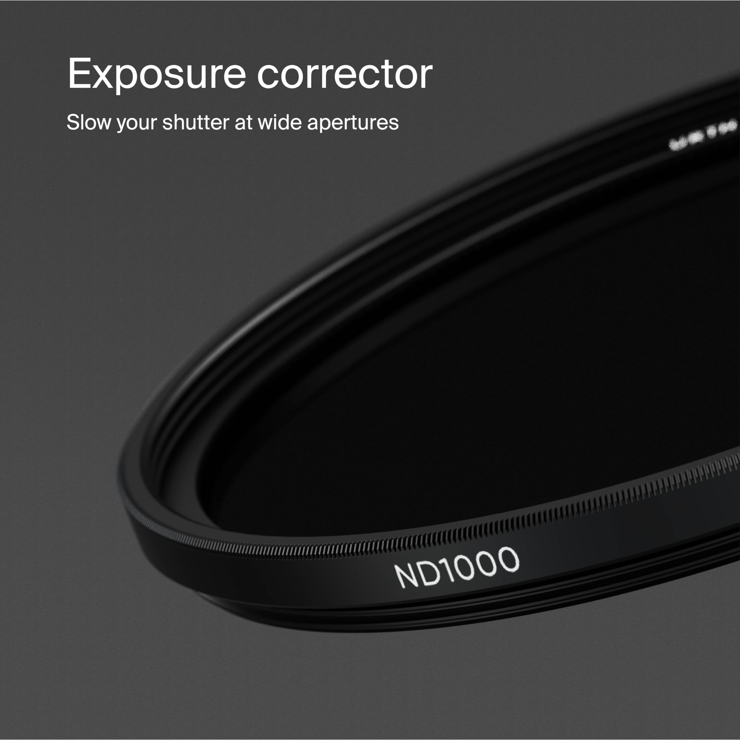 Urth 62mm ND1000 10 Stop Lens Filter 20 Layer Nano Coated Ultra Slim Neutral Density Camera Exposure Filter - View 5 of 8