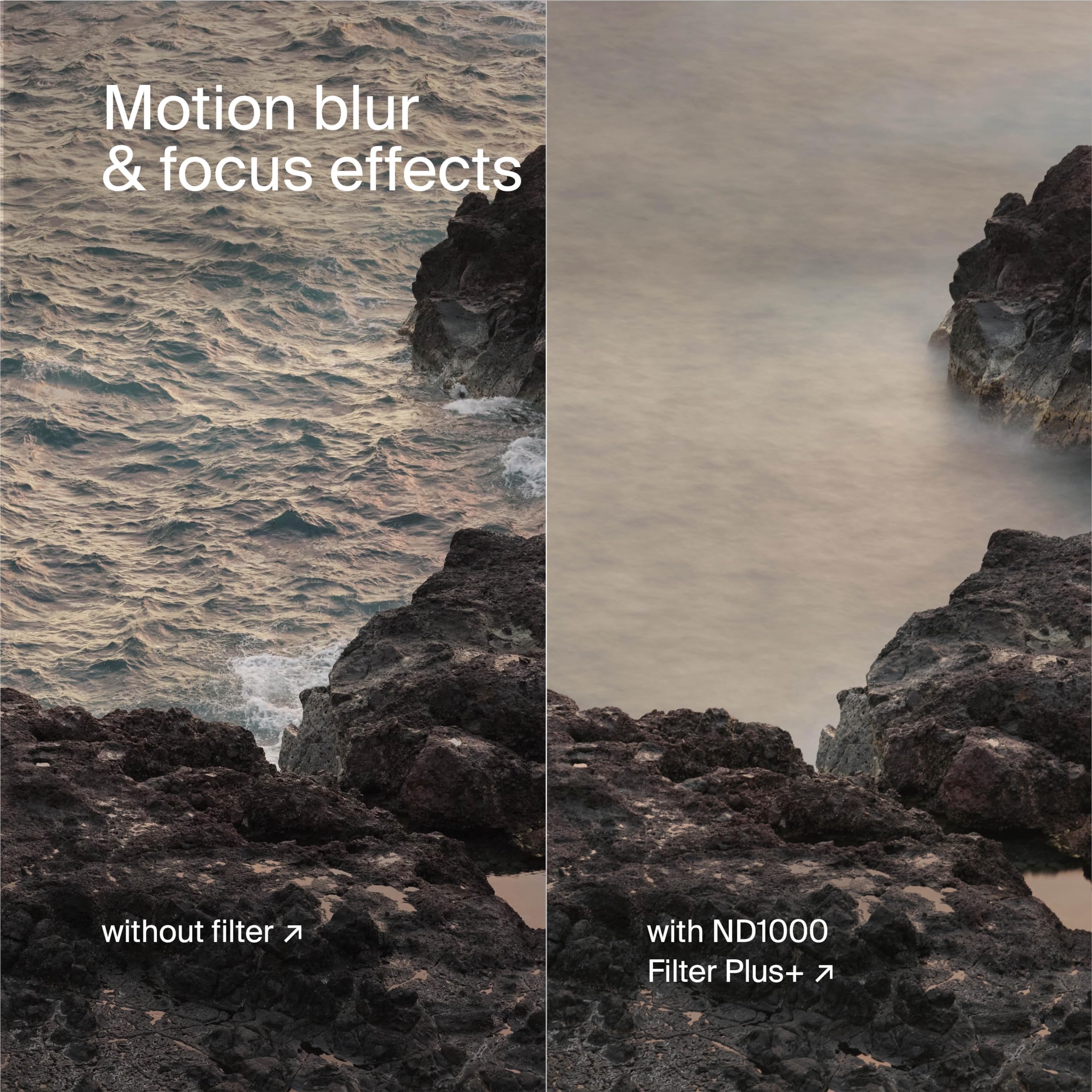 Urth 62mm ND1000 10 Stop Lens Filter 20 Layer Nano Coated Ultra Slim Neutral Density Camera Exposure Filter - View 7 of 8