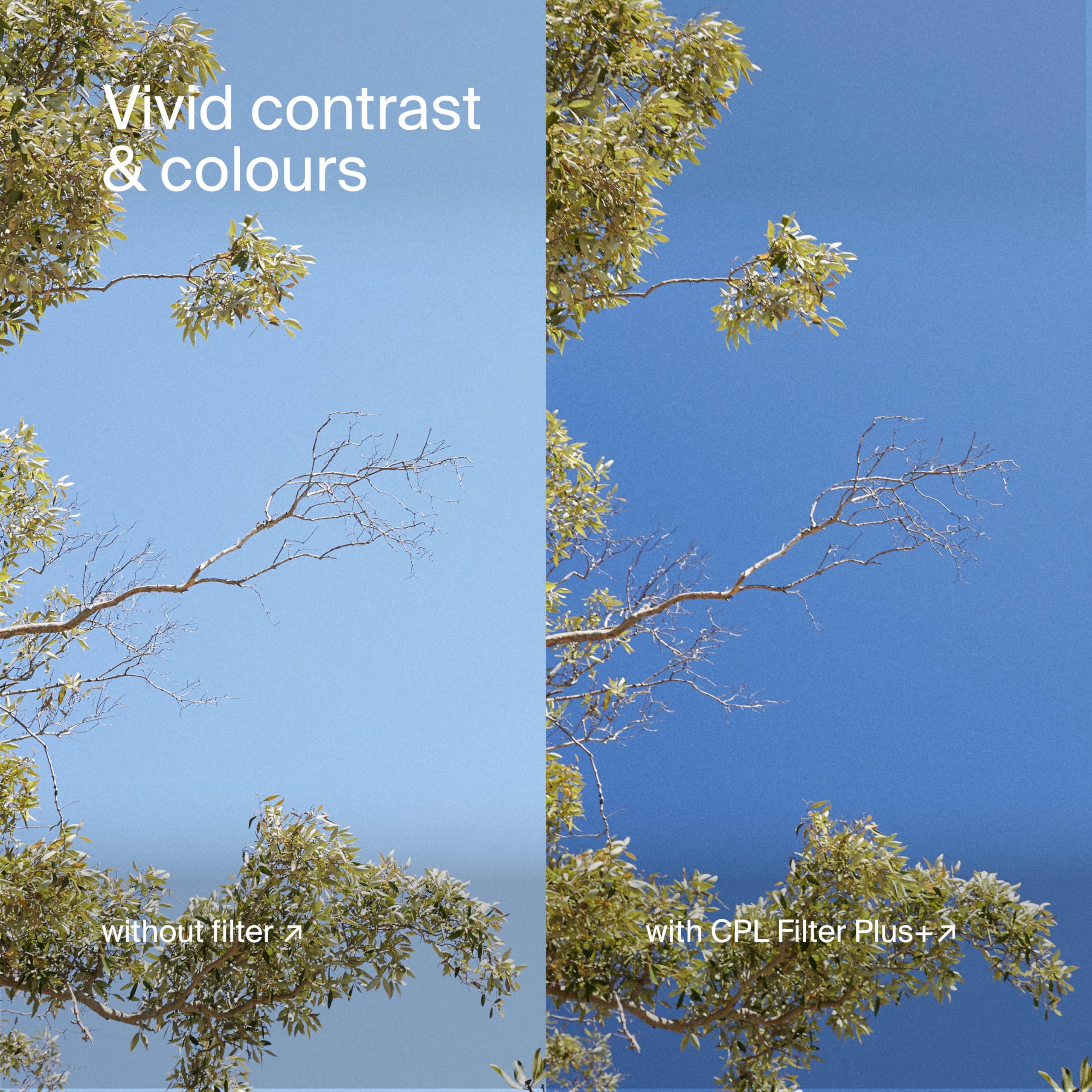 Urth Urth 43mm Circular Polarizing CPL Lens Filter 20 Layer Nano Coated Slim Design for Camera Lens Polarization - View 7 of 8