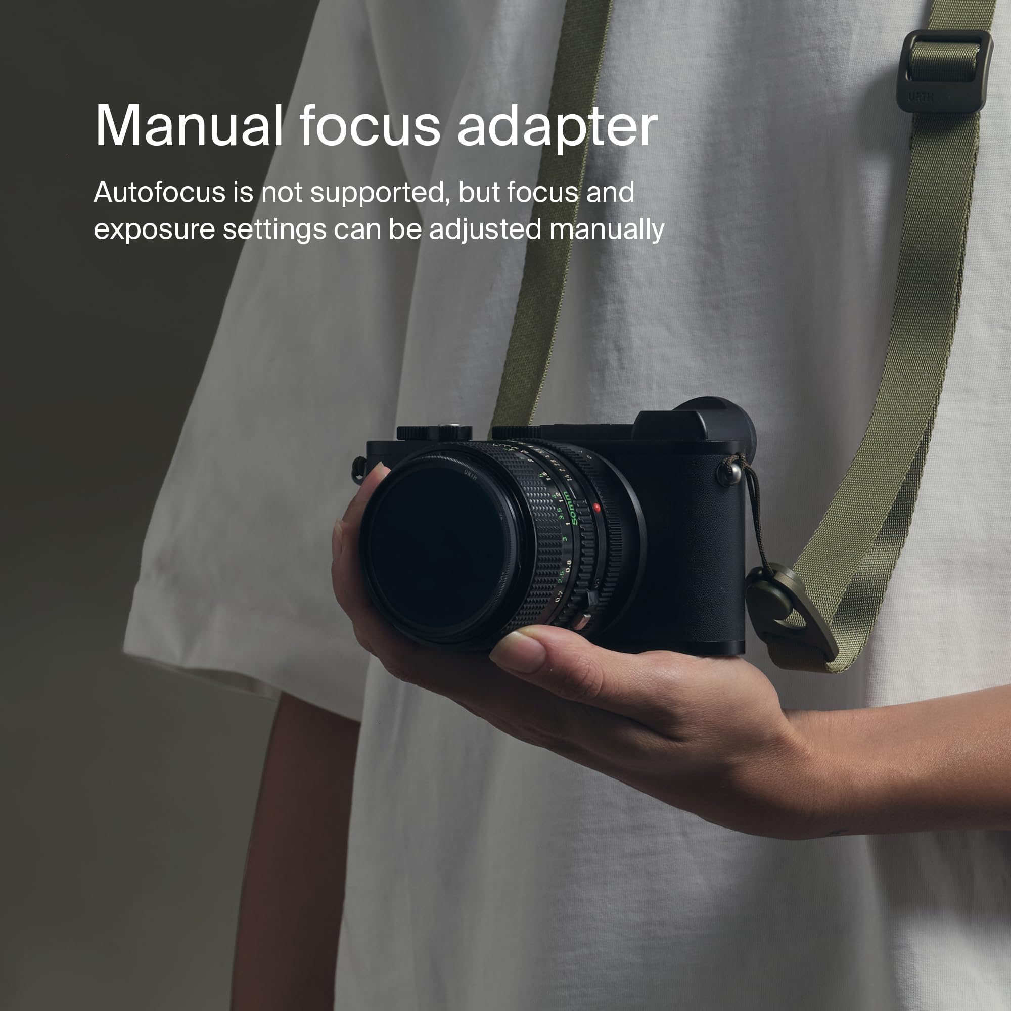 Urth Urth Lens Mount Adapter for Nikon F Camera to M42 Lens with Optical Glass for Enhanced Photography - View 3 of 4