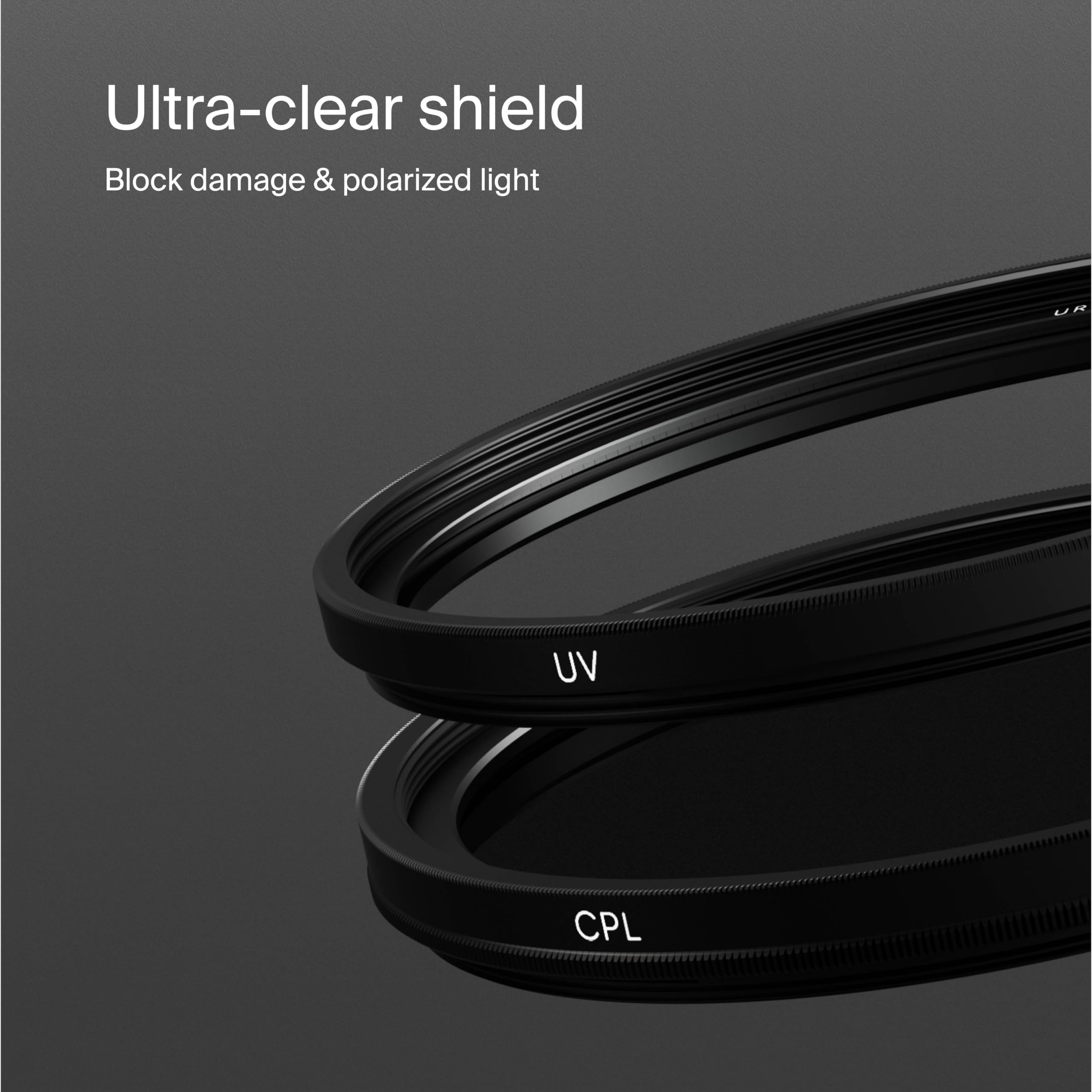 Urth 95mm 2-in-1 Lens Filter Kit UV Circular Polarizing Multi-Coated Optical Glass Ultra-Slim Camera Lens Filters - View 5 of 9
