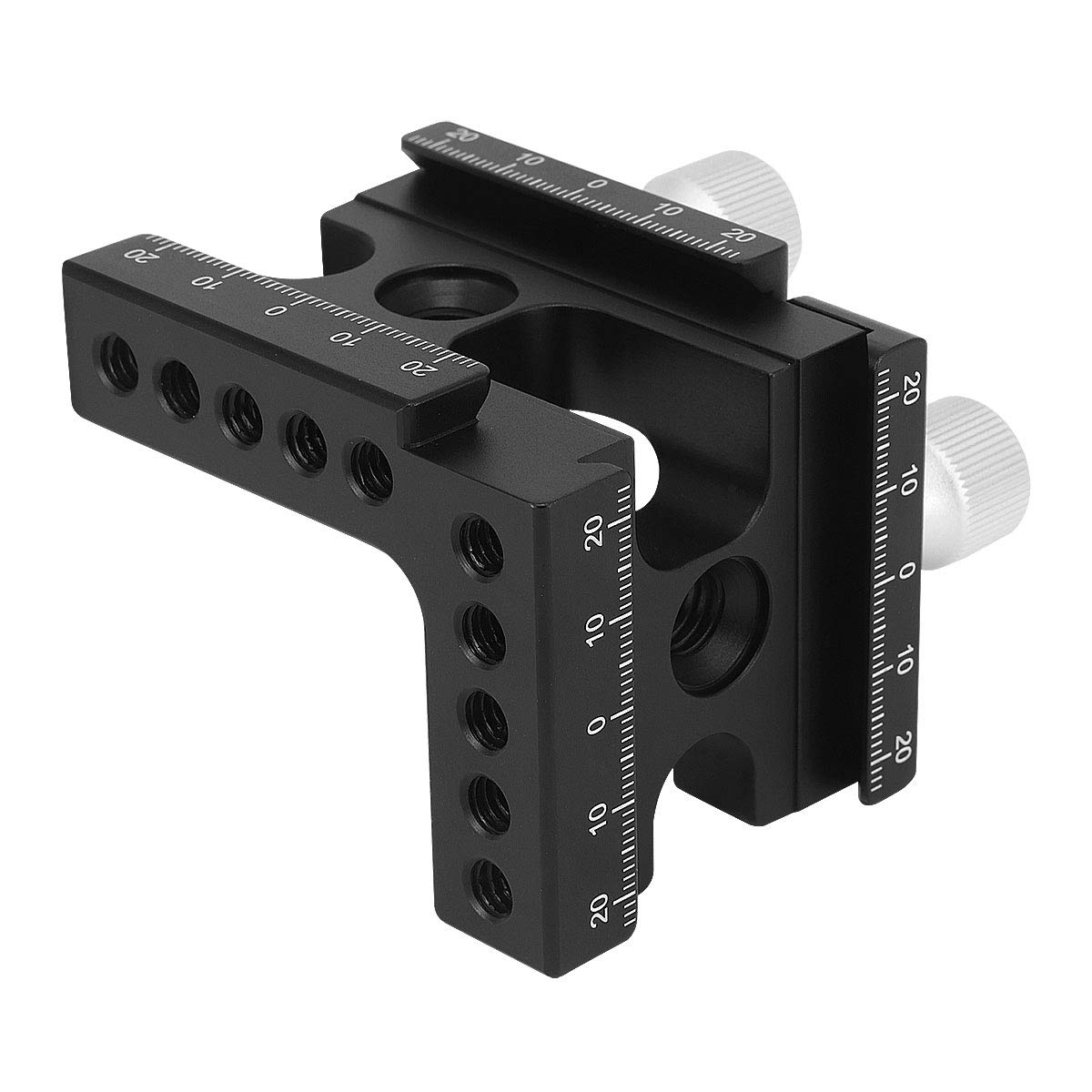 Haoge Haoge CP-RA90 Right Angle Clamp 90 Degree Double Quick Release L Clamp for Arca Swiss RRS Benro Rail Plate Nodal Slide - View 8 of 9