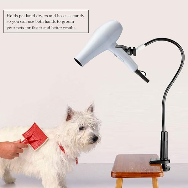 Cosiki Cosiki Hands Free Dryer Holder Arm for Pet Grooming Table Hair Dryer Stand Ideal for Dogs and Cats - View 8 of 10