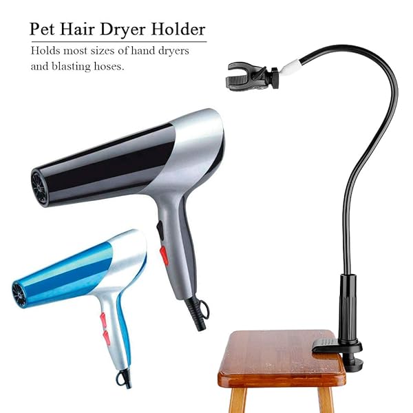 Cosiki Cosiki Hands Free Dryer Holder Arm for Pet Grooming Table Hair Dryer Stand Ideal for Dogs and Cats - View 9 of 10