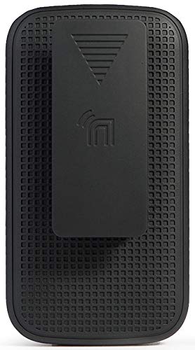 Nakedcellphone Alcatel Go Flip V Case with Clip Black Snap-On Cover and Rotating Belt Holster Combo for MyFlip 4G AT&T Cingular Flip 2 A405DL 4051s 4044 A405 - View 10 of 10