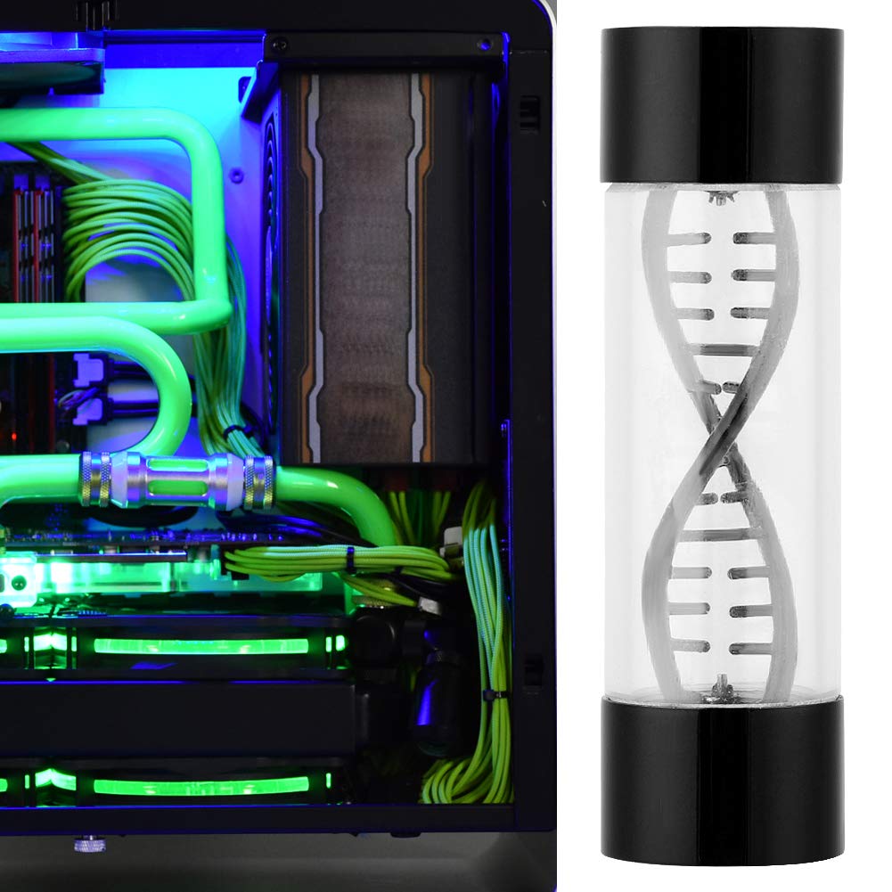 S erounder Water Cooling Meter Indicator G1/4 for PC - Black Replacement for Efficient Cooling System - View 3 of 9