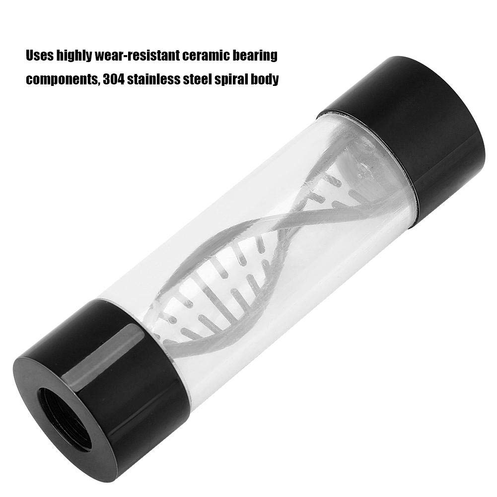 S erounder Water Cooling Meter Indicator G1/4 for PC - Black Replacement for Efficient Cooling System - View 6 of 9