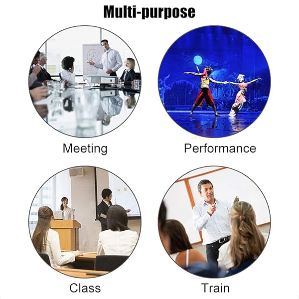 Sujeetec Sujeetec Lavalier Microphone Compatible with AKG Samson Wireless Transmitter Unidirectional Condenser Mini XLR TA3F Plug - View 7 of 9