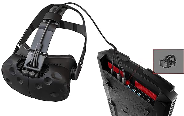 Skywin Skywin 3-in-1 VR Backpack Cable for HP Z & HTC Vive - 1M HDMI+USB+DC Linkbox Connection - View 5 of 7