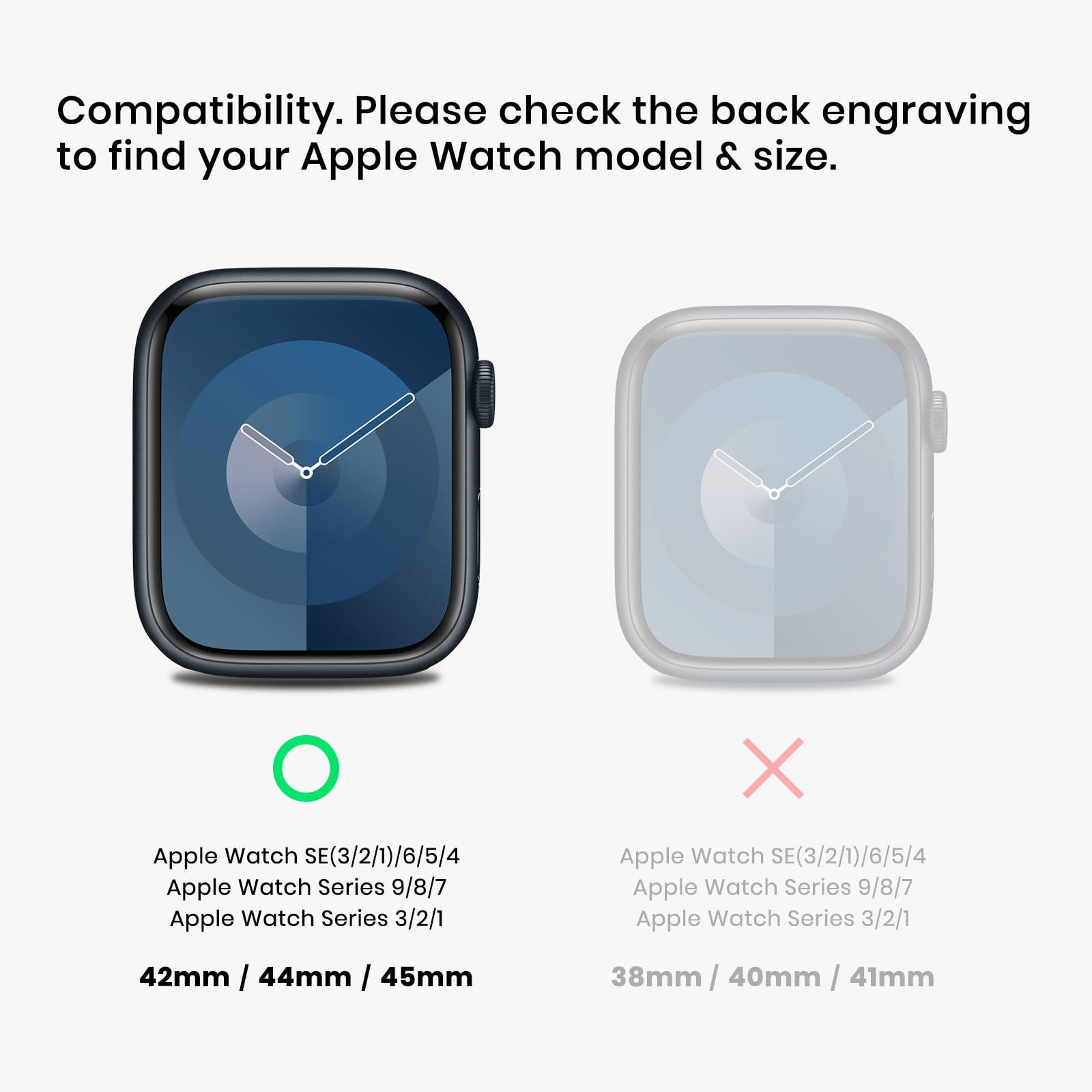 amBand amBand Compatible with Apple Watch Series 9 8 7 SE (3 2 1) 6 5 4 3 Band for Men 45mm 44mm 42mm Case, Rugged Sport Strap for iWatch 45 44 mm Military - View 2 of 9