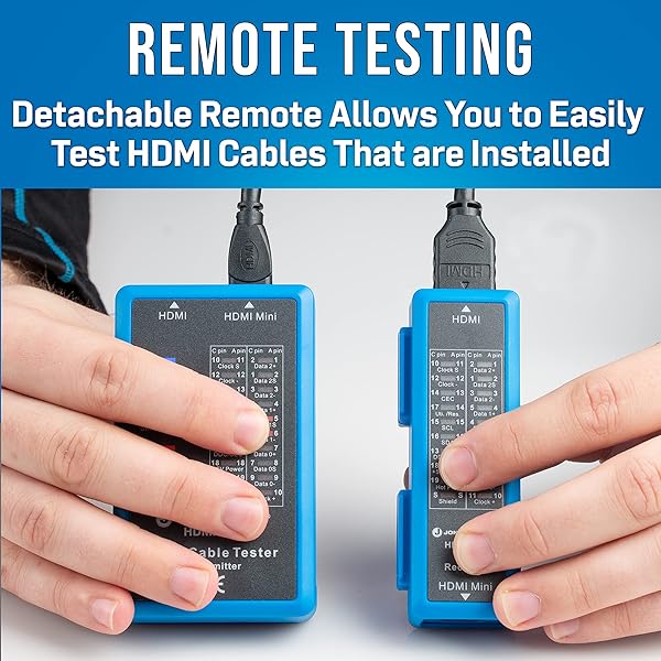 Jonard Tools Jonard Tools HDMI-100: Fast & Reliable HDMI Cable Tester for HDMI & Mini HDMI Cables - View 6 of 8