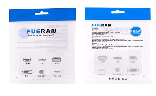 FUERAN FUERAN 4K HDMI Dummy Plug - Virtual Monitor Emulator for Windows, Mac, Linux | 6 Pack EDID Adapter Supports 4096x2160@60Hz - View 11 of 11