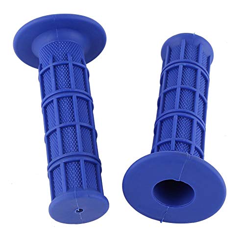 Yosoo Health Gear Universal Silicone Bike Grips 7/8 Inch 22mm Motorcycle Handlebar Grips for Scooters ATVs Dirt Bikes Blue - View 2 of 3
