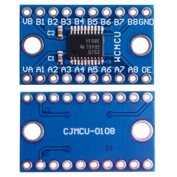 GeeekPi GeeekPi 6Pack TXS0108E 8 Channel Logic Level Converter Bi-Directional High Speed Shifter for Arduino Raspberry Pi 3.3V 5V - View 5 of 9