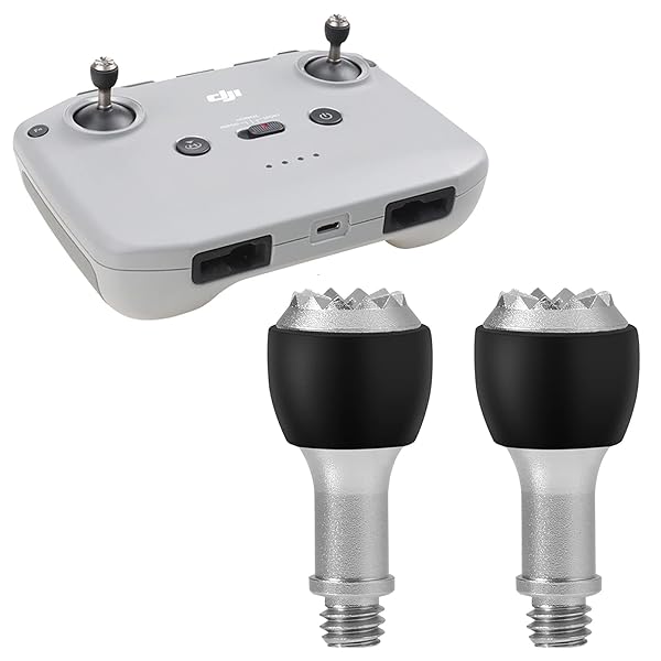 Hanatora Hanatora RC-N3/N1/N2/N1C Remote Controller Sticks for DJI Mavic Mini Air 3 Pro Metal Aluminum Joysticks Thumb Rocker Accessories