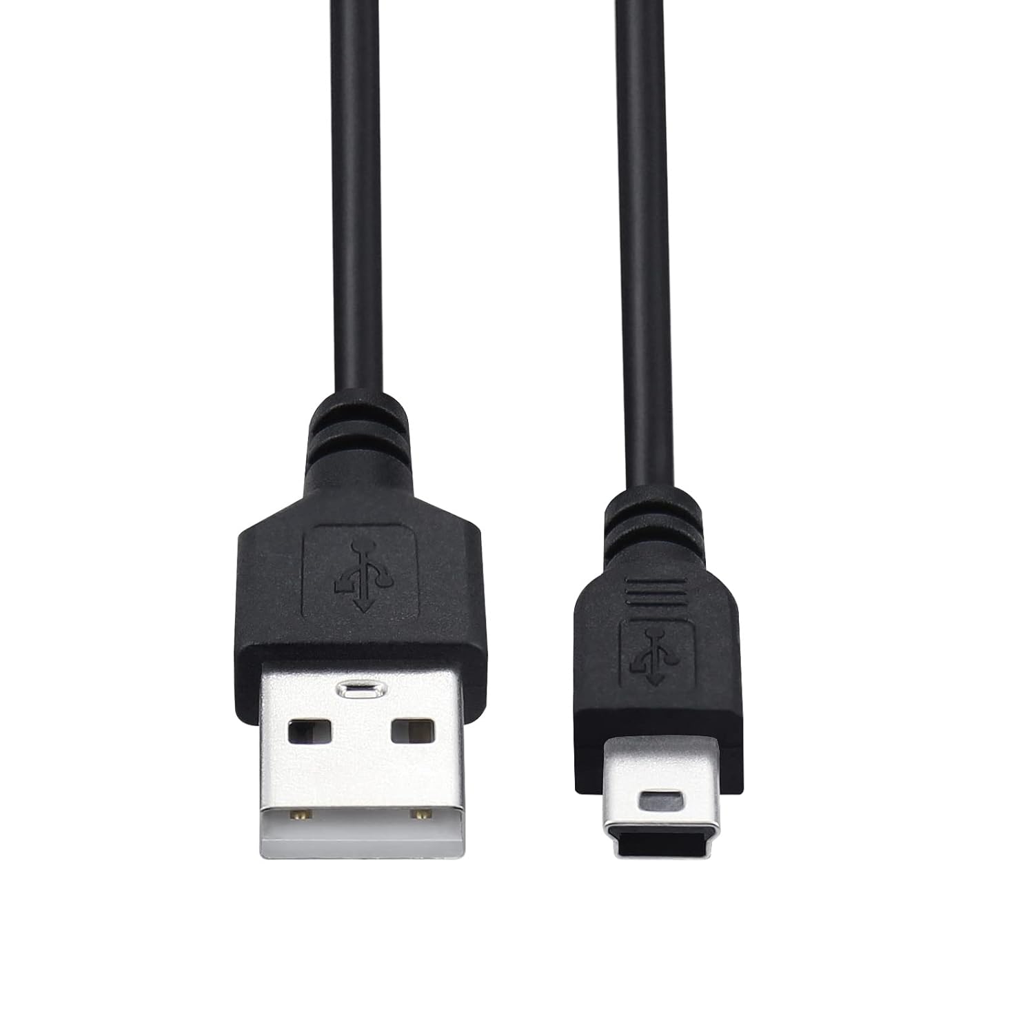 Smays Smays Mini USB Cable 3ft 10-Pack Bulk Black Charger Cord for Fast Charging and Data Transfer - View 2 of 5