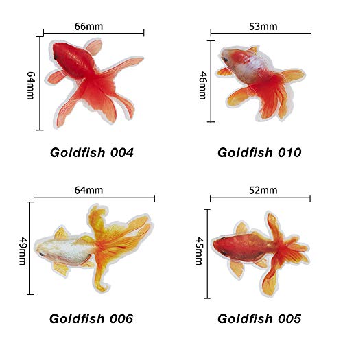 OLYCRAFT OLYCRAFT 18 Sheets 3D Goldfish Film Stickers for Koi Pond and Resin Craft Art - View 3 of 8