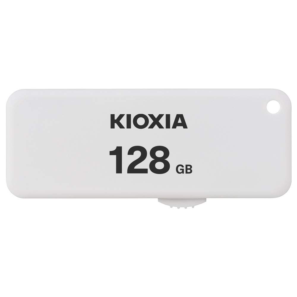 KIOXIA Kioxia U203 128GB USB2.0 Flash Drive Portable Data Disk White High-Speed Storage Solution