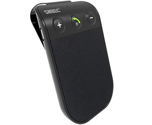 SUNITEC SUNIEC Bluetooth Speaker Phone for Car: Hands-Free Calling & Siri Support - BC936SA
