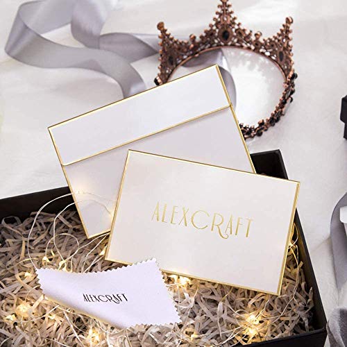 ALEXCRAFT 14K Gold Necklace Extender 925 Sterling Silver Chain Extension for Jewelry Making 1 2 3 Inch Necklace Bracelet Anklet Extender - View 7 of 8