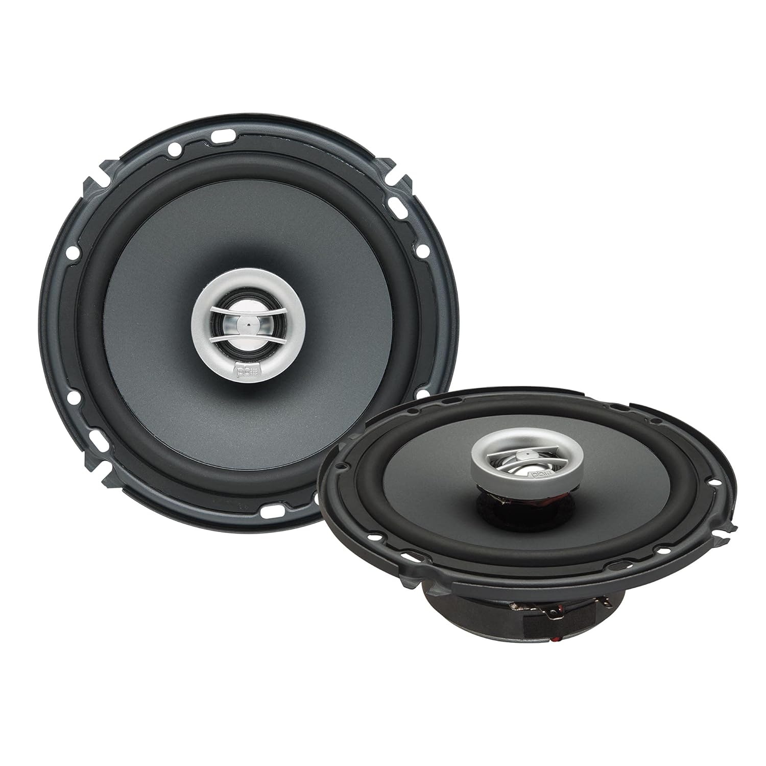 "PowerBass OE-675 6.75" Coaxial Speakers - High-Performance 2-Ohm Pair for Superior Sound"
