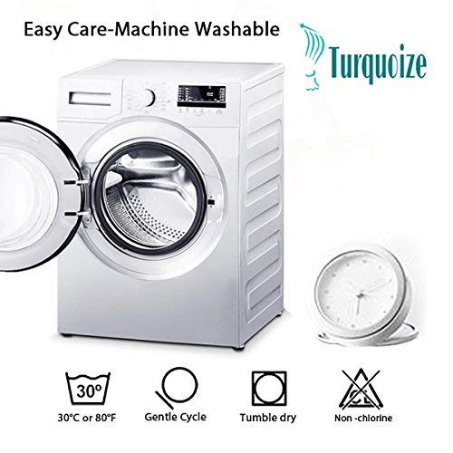 Turquoize Turquoize Stretch Dining Chair Covers Set of 4 Removable Washable Khaki Seat Cushions for Dining Room Kitchen Chair Protection - View 7 of 7