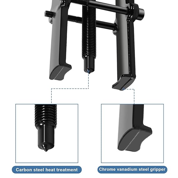 Yosoo Health Gear Two Jaw Bearing Gear Puller Tool Kit for Automotive Flywheel Motorcycle Wheel Machine Bearing 6 Inch Remover Hand Tool - View 8 of 8