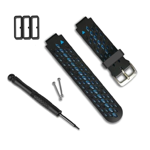 FitTurn FitTurn Silicone Band Keepers Fastener Rings for Bushnell Neo Ion 1 2 and Excel Golf GPS Smartwatch Accessories - View 7 of 9