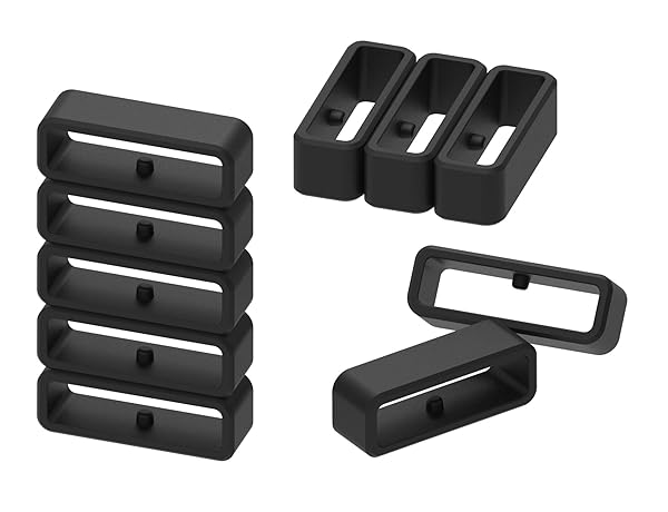 FitTurn FitTurn Silicone Band Keepers Fastener Rings for Bushnell Neo Ion 1 2 and Excel Golf GPS Smartwatch Accessories - View 2 of 9