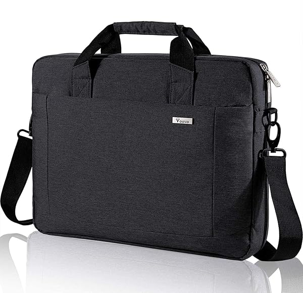 Voova Voova 17.3 Inch Laptop Bag Briefcase Expandable Waterproof Messenger Bag for Men Women Business Travel College School