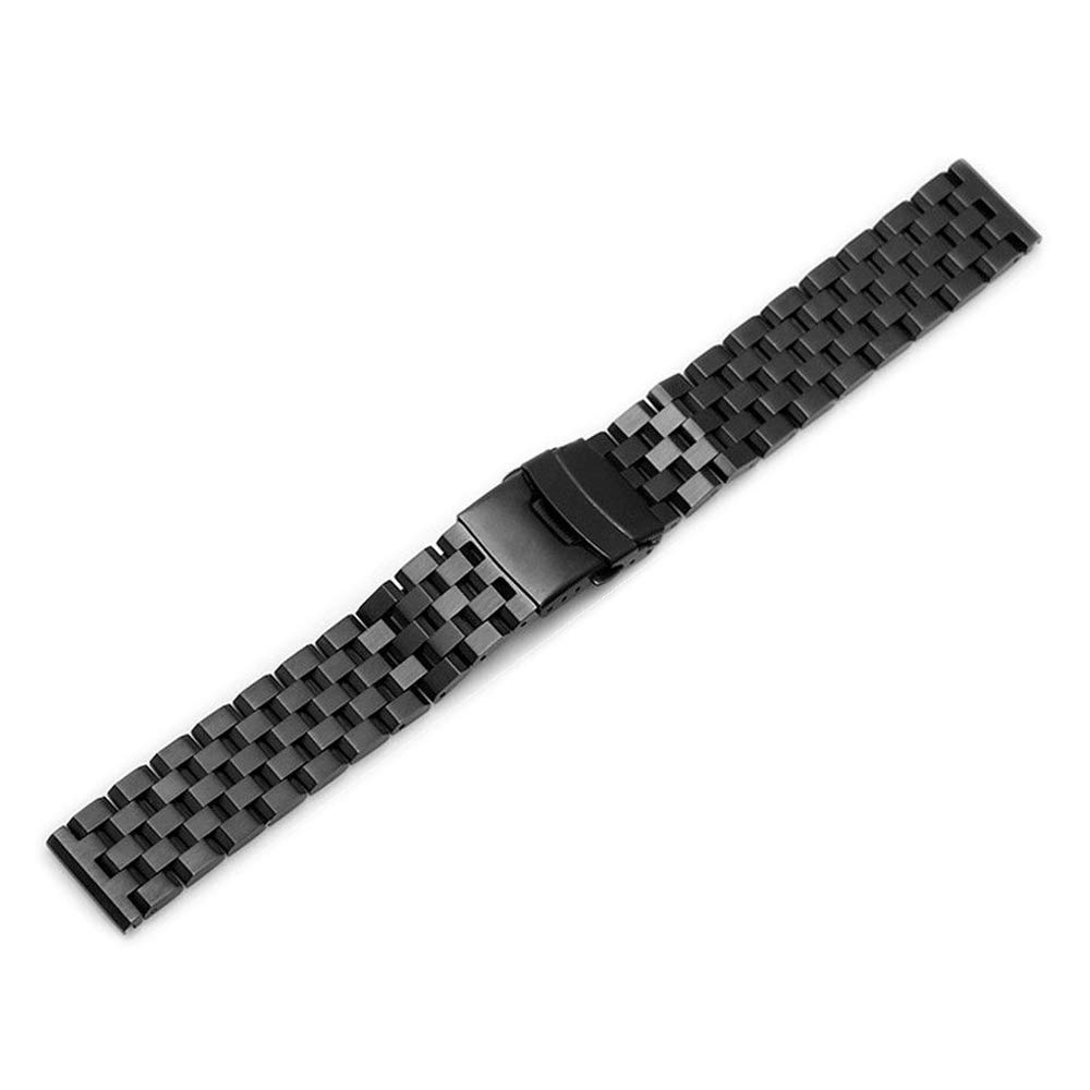 Kai Tian 46mm Watch Replacement Strap for Samsung Gear S3 Classic and Frontier Stainless Steel Band 22mm Black - View 6 of 7