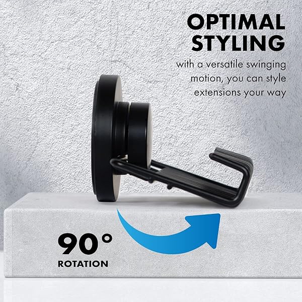 everlong Evercaddy Joi Mate Portable Caddy for Storing and Securing 100% Human Hair Extensions Clip-ins Halos and Wefts - View 5 of 8