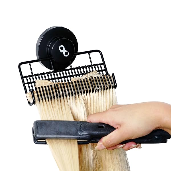everlong Evercaddy Joi Mate Portable Caddy for Storing and Securing 100% Human Hair Extensions Clip-ins Halos and Wefts - View 2 of 8