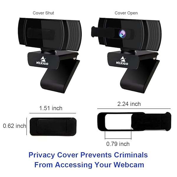 NexiGo Buy NexiGo N930AF Webcam: 1080p HD USB Camera with Microphone for Zoom, Skype, Teams & More - View 5 of 9