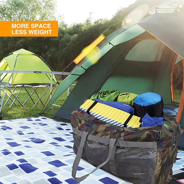 REDCAMP REDCAMP Unisex Adult Camouflage 96L Pocket Luggage for Travel and Outdoor Adventures - View 7 of 8