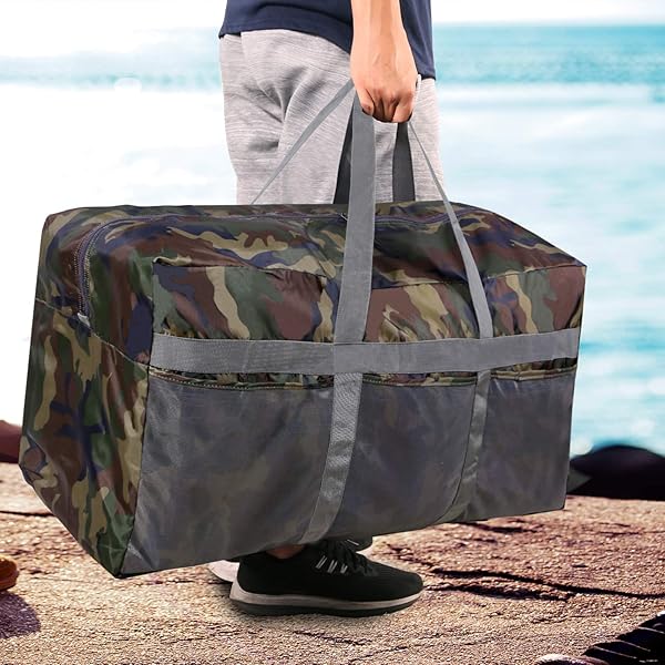 REDCAMP REDCAMP Unisex Adult Camouflage 96L Pocket Luggage for Travel and Outdoor Adventures - View 8 of 8