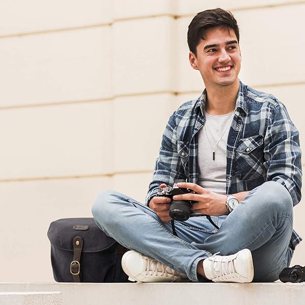 BAGSMART Buy BAGSMART SLR DSLR Camera Bag - Compact Crossbody Case with Rain Cover for Men & Women - View 8 of 8