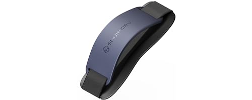 Sinjimoru Sinjimoru Phone Grip with Silicone Band - Comfortable One-Hand Holder & Kickstand for iPhone, Android, Kindle - Midnight Blue