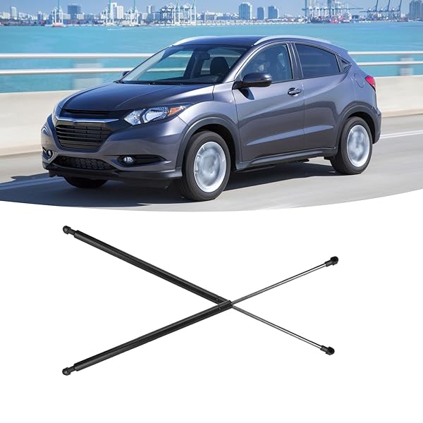 Aramox Aramox Tailgate Gas Strut 250N Black Compatible with HR-V 2016 Rear Replacement - View 3 of 10