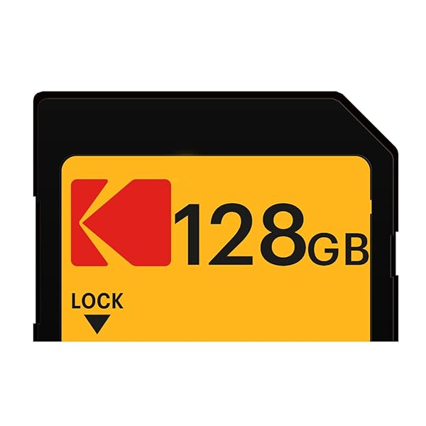 KODAK Buy Kodak 128GB UHS-II U3 V90 Ultra Pro SDXC Card - 3000MB/s Read & 270MB/s Write Speed for Fast Storage - View 5 of 6
