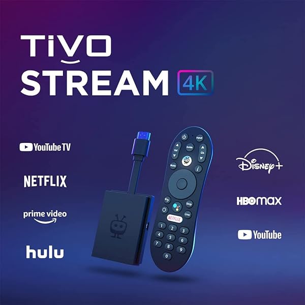 TiVo TiVo Stream 4K: All-in-One Streaming & Live TV with 4K UHD, Dolby Vision & Atmos - Smart TV Powered by Android - View 4 of 9