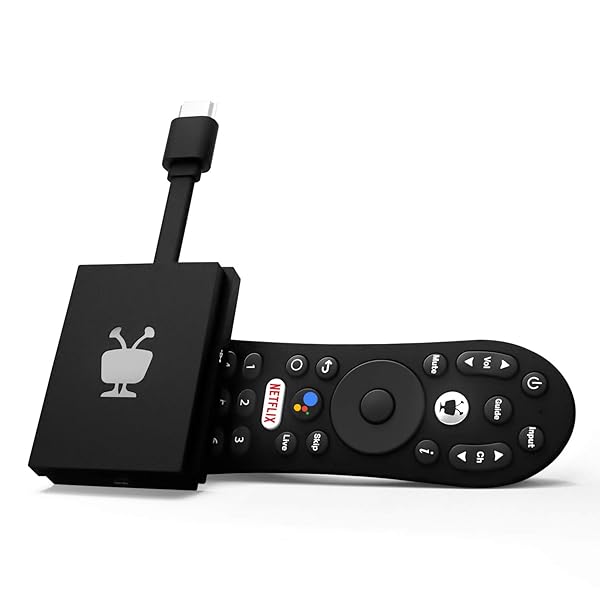 TiVo TiVo Stream 4K: All-in-One Streaming & Live TV with 4K UHD, Dolby Vision & Atmos - Smart TV Powered by Android