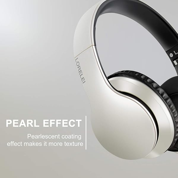 LORELEI LORELEI X6 Lightweight Over-Ear Headphones with Microphone Portable Stereo Bass Wired for Smartphone Tablet MP3 4 - View 6 of 7