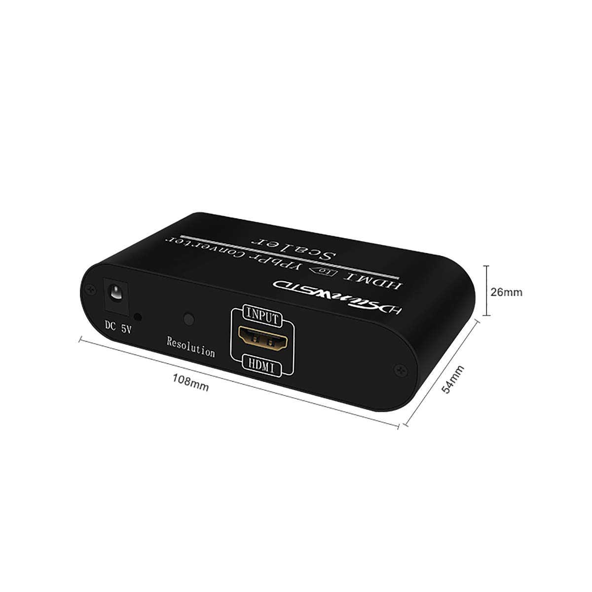HDSUNWSTD HDMI to 1080P Component Video Scaler Converter for PS3, PS4, Xbox & More - R/L Support - View 4 of 7